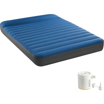 INTEX Double Inflatable Mattress - 191x137x22 cm INTEX Double Inflatable Mattress - 191x137x22 cm