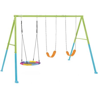 Intex 44133 Parc - Vert & Bleu - Équipement de Jeu - Publicité Intex 44133 Parc - Vert & Bleu - Équipement de Jeu - Publicité