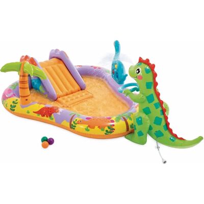 Intex Dino Park Play Center - Inflatable Water Play with Slide Intex Dino Park Play Center - Inflatable Water Play with Slide