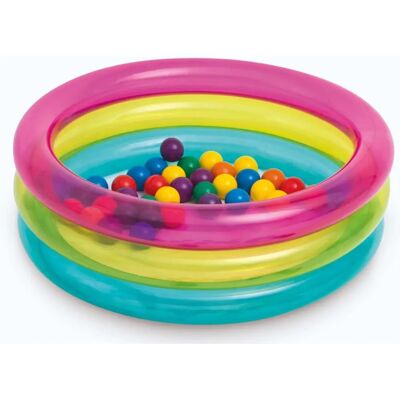 Intex 48674NP Piscina de bolas inflável multicolorida - Pool Intex 48674NP Piscina de bolas inflável multicolorida - Pool