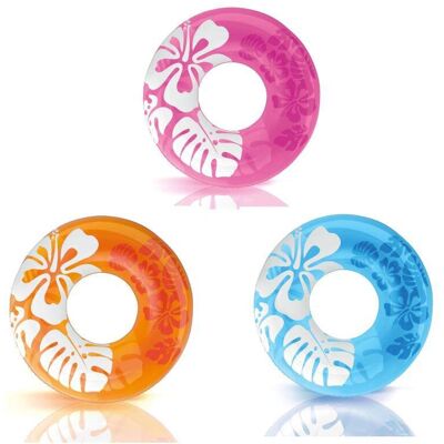 Anel inflável para bebê Intex - Donut inflável - Cores variadas - 91cm Anel inflável para bebê Intex - Donut inflável - Cores variadas - 91cm