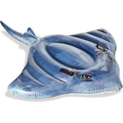 Figure gonflable de piscine Intex Manta ray - Figure gonflable, Blanc/Gris, 188 x 30 x 145 cm - Jouet de piscine - Publicité Figure gonflable de piscine Intex Manta ray - Figure gonflable, Blanc/Gris, 188 x 30 x 145 cm - Jouet de piscine - Publicité