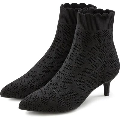 LASCANA Modell 38 - Elegante Textile Stiefeletten LASCANA Modell 38 - Elegante Textile Stiefeletten