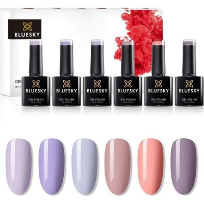 Bluesky Cosmetics Bluesky Gel Polish - Spring Breeze 2020 Collection Black UV Led Nail Varnish - Nail Polish Bluesky Cosmetics Bluesky Gel Polish - Spring Breeze 2020 Collection Black UV Led Nail Varnish - Nail Polish