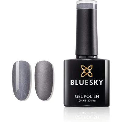 Bluesky Evil Queen Gel Nail Polish - Grey Glitter - 10ml Bluesky Evil Queen Gel Nail Polish - Grey Glitter - 10ml