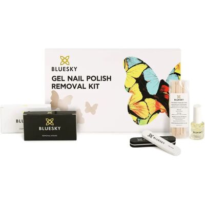 Bluesky - Gel Nagellack Entferner-Set - 20 Wraps - Nagel Entferner-Set Bluesky - Gel Nagellack Entferner-Set - 20 Wraps - Nagel Entferner-Set