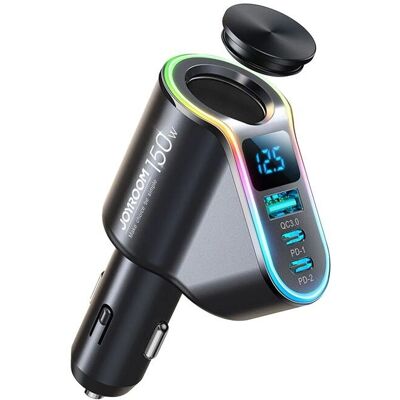 Joyroom Autoladegerät 4-in-1 - Schnellladen - Autozubehör Joyroom Autoladegerät 4-in-1 - Schnellladen - Autozubehör