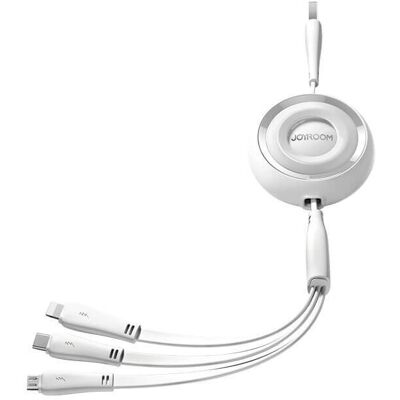 Joyroom S-A40 Colorful Series 3-in-1 aufrollbares Kabel - USB Kabel Joyroom S-A40 Colorful Series 3-in-1 aufrollbares Kabel - USB Kabel