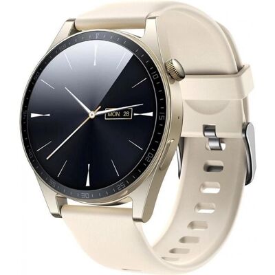 Joyroom JR-FC2 Classic Series Smartwatch - Gold - IP68, Call Answering Joyroom JR-FC2 Classic Series Smartwatch - Gold - IP68, Call Answering