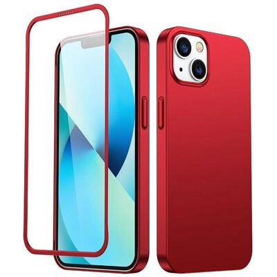 Joyroom iPhone 13 Rot Vollständige Hülle & Glas Schutz Joyroom iPhone 13 Rot Vollständige Hülle & Glas Schutz