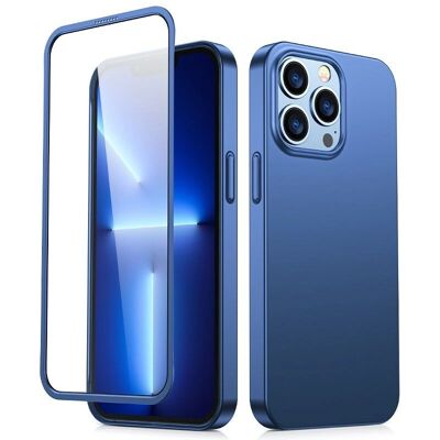 Joyroom Blau Komplett Case für iPhone 13 Pro - Stoßfest & Elegant Joyroom Blau Komplett Case für iPhone 13 Pro - Stoßfest & Elegant
