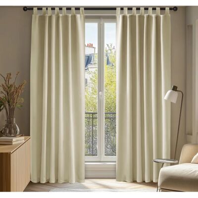 Cortinas blackout bege escuro Deconovo - Quarto Cortinas blackout bege escuro Deconovo - Quarto