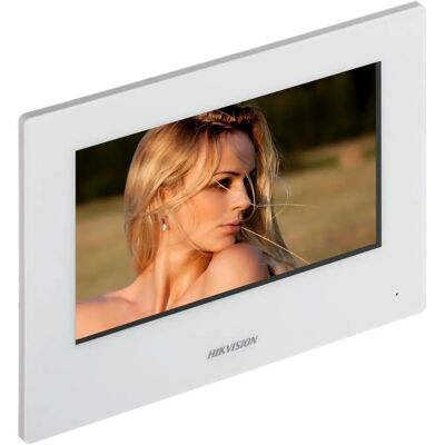 Monitor Wideodomofonu Hikvision DS-KH6320-WTE2-W - 7-calowy ekran dotykowy Wi-Fi Biały Monitor Wideodomofonu Hikvision DS-KH6320-WTE2-W - 7-calowy ekran dotykowy Wi-Fi Biały