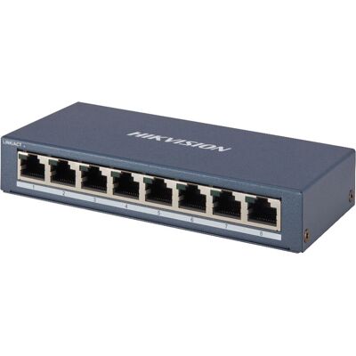 Hikvision Digital Technology DS-3E0508-E(B) Gigabit Ethernet Switch - 8 Ports Hikvision Digital Technology DS-3E0508-E(B) Gigabit Ethernet Switch - 8 Ports