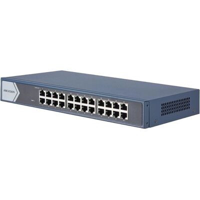 Hikvision DS-3E0524-E Switch Gigabit 24 ports - Niveau 2 - Publicité Hikvision DS-3E0524-E Switch Gigabit 24 ports - Niveau 2 - Publicité