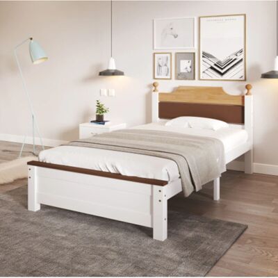 OKWISH - LettoSingoloPinoMDF - Bed OKWISH - LettoSingoloPinoMDF - Bed