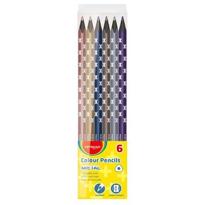Crayons de couleur néon assortis - Ensemble de 6 - Publicité Crayons de couleur néon assortis - Ensemble de 6 - Publicité