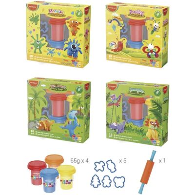 Keyroad Knetset - 5 Formen, Walze - Knetmasse Keyroad Knetset - 5 Formen, Walze - Knetmasse