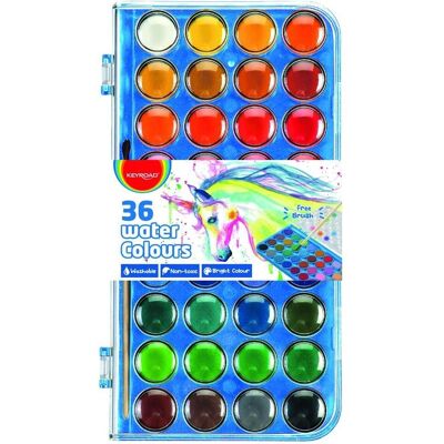 Keyroad - 36-Farben - Malstifte - Aquarellfarben - Set Keyroad - 36-Farben - Malstifte - Aquarellfarben - Set