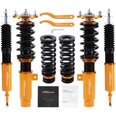 Maxpeedingrods Coilovers BMW 1 Series E82/E88 - Hauteur Ajustable, 24 Niveaux d'Amortissement - Publicité Maxpeedingrods Coilovers BMW 1 Series E82/E88 - Hauteur Ajustable, 24 Niveaux d'Amortissement - Publicité