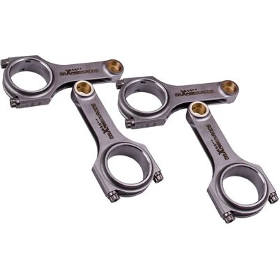 Maxpeedingrods Nissan SR20 Connecting Rods - Silver - 136.3mm - High Performance Maxpeedingrods Nissan SR20 Connecting Rods - Silver - 136.3mm - High Performance