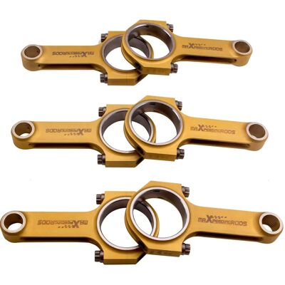 MAXPEEDINGRODS - Titanizing Bielas Bielle - 4340F - Chromoly - Rods Bolts MAXPEEDINGRODS - Titanizing Bielas Bielle - 4340F - Chromoly - Rods Bolts