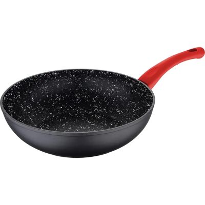 San Ignacio Schwarz Aluminium Wokpfanne - Wok Pfanne San Ignacio Schwarz Aluminium Wokpfanne - Wok Pfanne