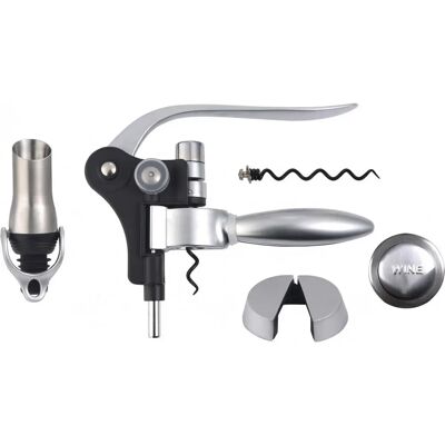 Masterpro Korkenzieher und Weinaccessoire-Set - Profiqualität Masterpro Korkenzieher und Weinaccessoire-Set - Profiqualität
