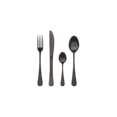 Bergner Modello BG-5132-BK Set di Posate - 24 pezzi, Nero Bergner Modello BG-5132-BK Set di Posate - 24 pezzi, Nero