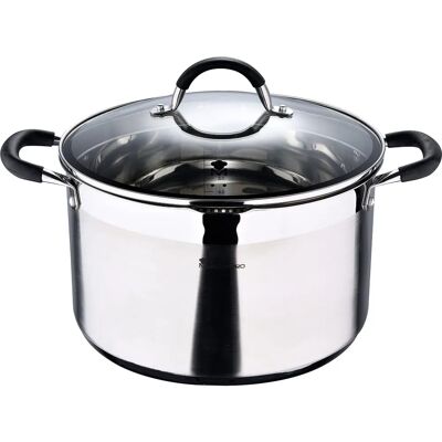 Masterpro Edelstahl-Schongarer - 28 cm - 9,5 L Masterpro Edelstahl-Schongarer - 28 cm - 9,5 L