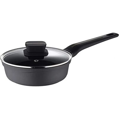 Cocotte en aluminium moulé Bistro San Ignacio - 24cm Noir - Publicité Cocotte en aluminium moulé Bistro San Ignacio - 24cm Noir - Publicité