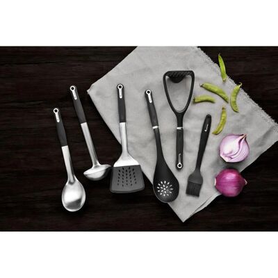 Masterpro Espátula Acero Inoxidable 35cm - Utensilio de Cocina Masterpro Espátula Acero Inoxidable 35cm - Utensilio de Cocina
