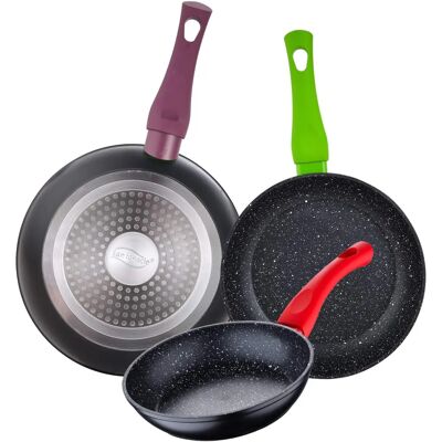 San Ignacio Jolie Juego de 3 Sarténes - Juego de Cocina San Ignacio Jolie Juego de 3 Sarténes - Juego de Cocina