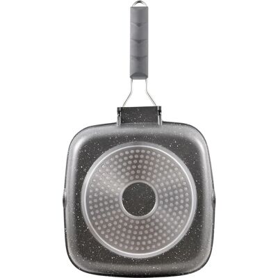 Bergner Q3992 Grau Aluminium Grillpfanne - Grillpfanne Bergner Q3992 Grau Aluminium Grillpfanne - Grillpfanne