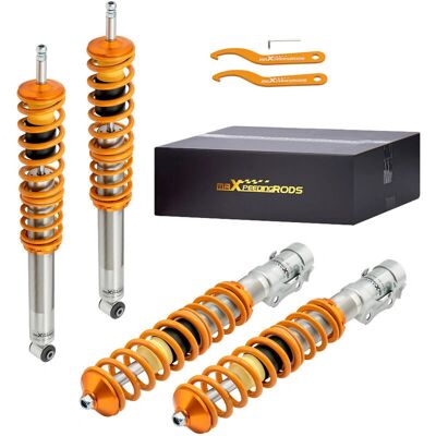 Maxpeedingrods - Höhenverstellbares Coilover-Set für VW Golf MK2 MK3 MK4 Jetta Vento Maxpeedingrods - Höhenverstellbares Coilover-Set für VW Golf MK2 MK3 MK4 Jetta Vento