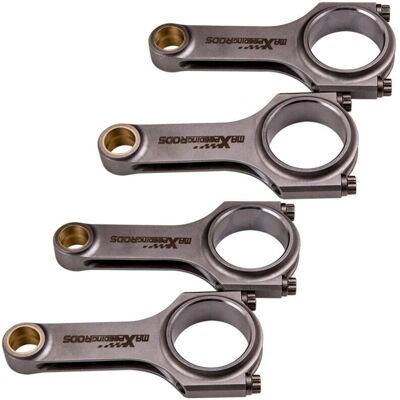 MAXPEEDINGRODS - Biela de carreras 4340 EN24 para Ford Escort RS2000 MK5 & Mk6 - 149,25mm MAXPEEDINGRODS - Biela de carreras 4340 EN24 para Ford Escort RS2000 MK5 & Mk6 - 149,25mm