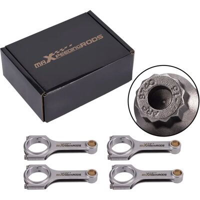 Maxpeedingrods Alfa Romeo Nord 2000 H-Beam Steel Connecting Rod - Connecting Rods Maxpeedingrods Alfa Romeo Nord 2000 H-Beam Steel Connecting Rod - Connecting Rods