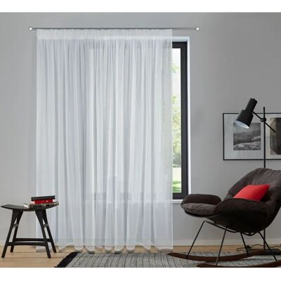 MY HOME Dolly Transparente Gardinen - 100cm x 300cm - Polyester MY HOME Dolly Transparente Gardinen - 100cm x 300cm - Polyester