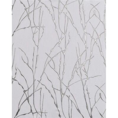 HEINE HOME 225cm Silber Halbtransparente Gardine - Gardine HEINE HOME 225cm Silber Halbtransparente Gardine - Gardine