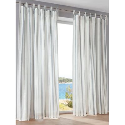 HEINE HOME Bunte Gardinen - 140x225cm - Halbtransparent, Gewebte Streifen HEINE HOME Bunte Gardinen - 140x225cm - Halbtransparent, Gewebte Streifen