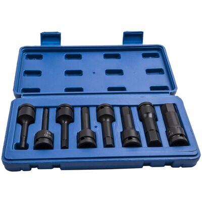 Maxpeedingrods Impact Socket Set - H5-H19, Durable, 8 pcs Maxpeedingrods Impact Socket Set - H5-H19, Durable, 8 pcs