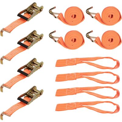 BFO Maxpeedingrods - 4pcs 2T Tensioning Strap Wheel Locking Tyre Strap for Car Transport Car 2 Tone BFO Maxpeedingrods - 4pcs 2T Tensioning Strap Wheel Locking Tyre Strap for Car Transport Car 2 Tone