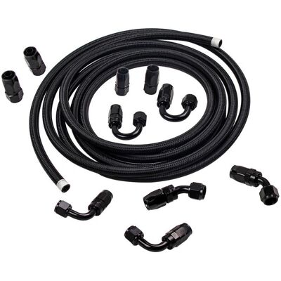 BFO AN8 Nylon Kraftstoffschlauch-Set - 16FT, 3-Schichten, Hochdruck BFO AN8 Nylon Kraftstoffschlauch-Set - 16FT, 3-Schichten, Hochdruck
