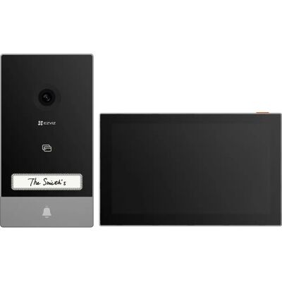 Ezviz HP7 Videogegensprechanlage - 7-inch Touchscreen - Nachtzicht - Wi-Fi - 2K - Personendetectie Ezviz HP7 Videogegensprechanlage - 7-inch Touchscreen - Nachtzicht - Wi-Fi - 2K - Personendetectie