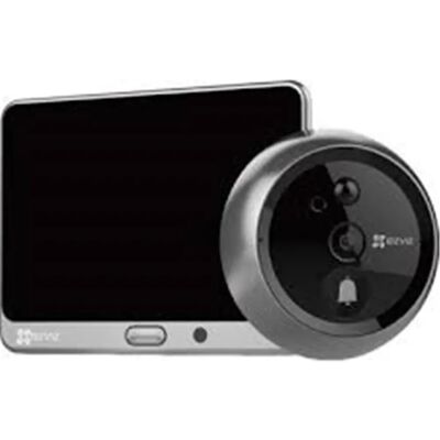 Ezviz Schwarze Wireless WiFi Türklingel - 2K Video - 4,3'' Touchscreen - PIR Sensor - Zwei-Wege Audio & Video Ezviz Schwarze Wireless WiFi Türklingel - 2K Video - 4,3'' Touchscreen - PIR Sensor - Zwei-Wege Audio & Video