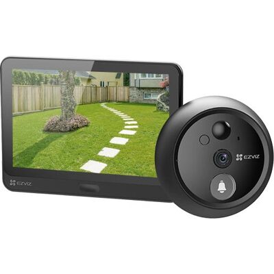 EZVIZ CS-HP4 Drahtloses Türklingel-Set - Türklingel-Kamera Nachtsicht 155° 1080p 4,3" Farbdisplay EZVIZ CS-HP4 Drahtloses Türklingel-Set - Türklingel-Kamera Nachtsicht 155° 1080p 4,3" Farbdisplay