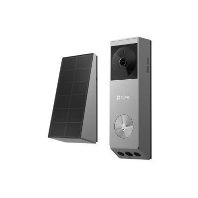 EZVIZ EP3x Pro Sølv - Video dørklokke med dual-linse EZVIZ EP3x Pro Sølv - Video dørklokke med dual-linse