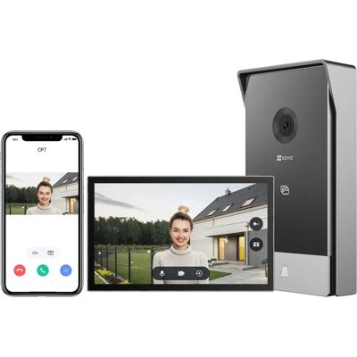 EZVIZ - CP7 - 2K - RFID - Vidéo interphone - Publicité EZVIZ - CP7 - 2K - RFID - Vidéo interphone - Publicité
