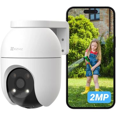 Caméra de Sécurité Extérieure EZVIZ C8c 2MP - Vision Nocturne Couleur, 360° PTZ, WiFi - Publicité Caméra de Sécurité Extérieure EZVIZ C8c 2MP - Vision Nocturne Couleur, 360° PTZ, WiFi - Publicité