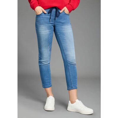 KANGAROOS 7/8 JOGG-DENIM Blau Hohe Leibhöhe Weit - Jogg Pants KANGAROOS 7/8 JOGG-DENIM Blau Hohe Leibhöhe Weit - Jogg Pants